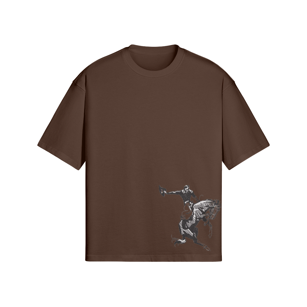 vida es un rodeo with white lettering
