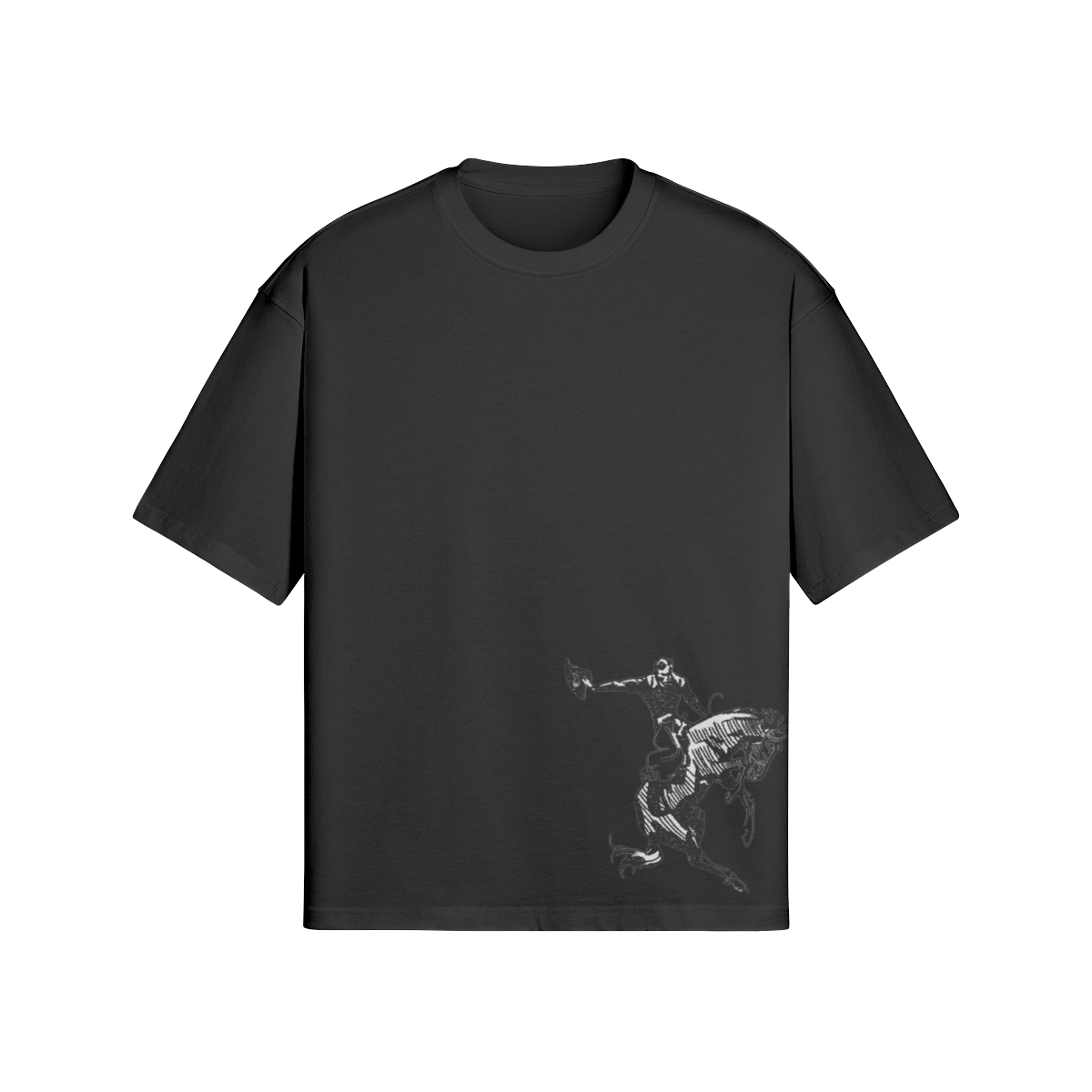 vida es un rodeo with white lettering