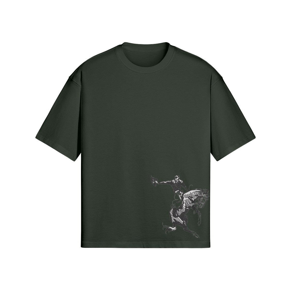 vida es un rodeo with white lettering