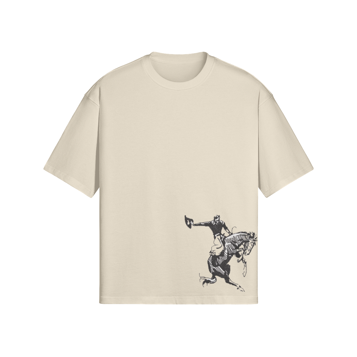 vida es un rodeo with white lettering