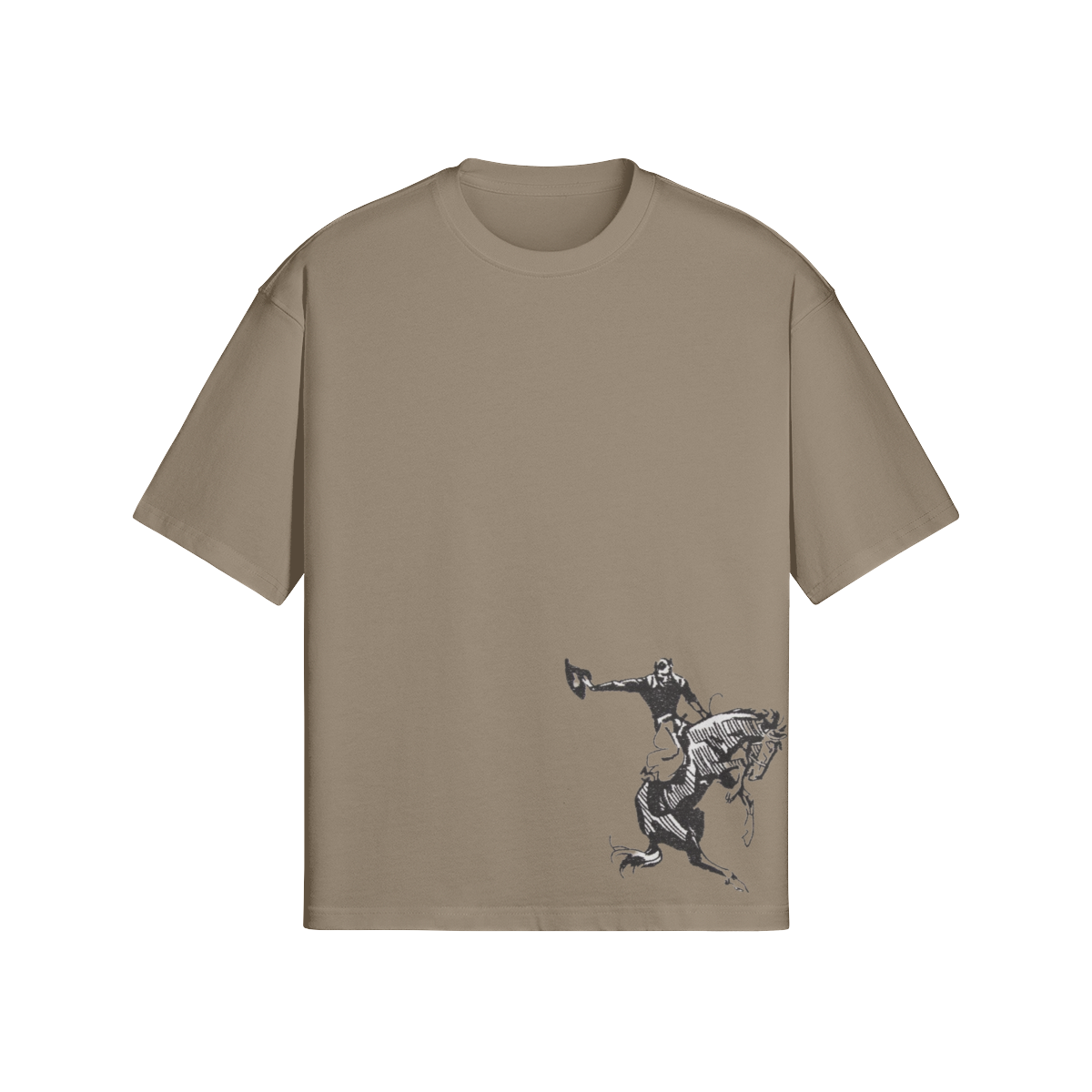 vida es un rodeo with white lettering